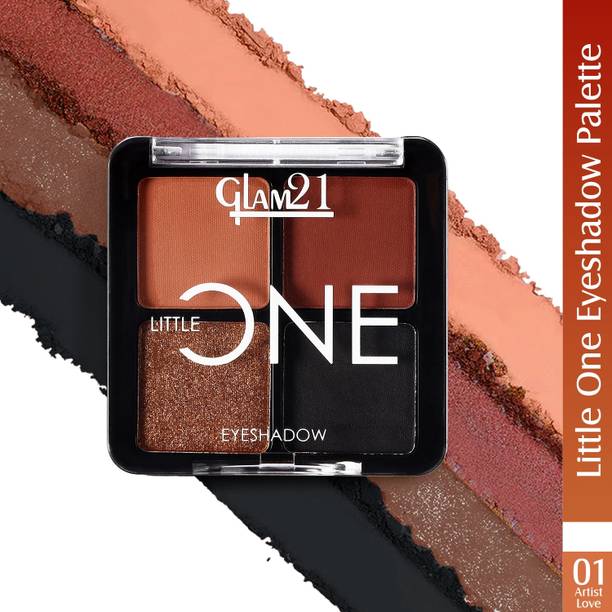 Glam21 Cosmetics Little One Eyeshadow Palette Ultra Pigmented Longlasting Eye Make Up,Pocket Size 3.5 g