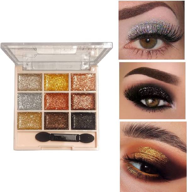 AFARAXIA new Glitter Eyeshadow Palette,Glossy Finish Multicolor.** 20 g