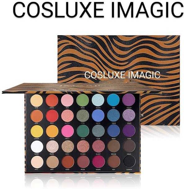 COSLUXE IMAGIC Cosmetic eyeshadow palette ZEBRA PATTERN 35 COLORS EYESHADOW PALETTE 42 g