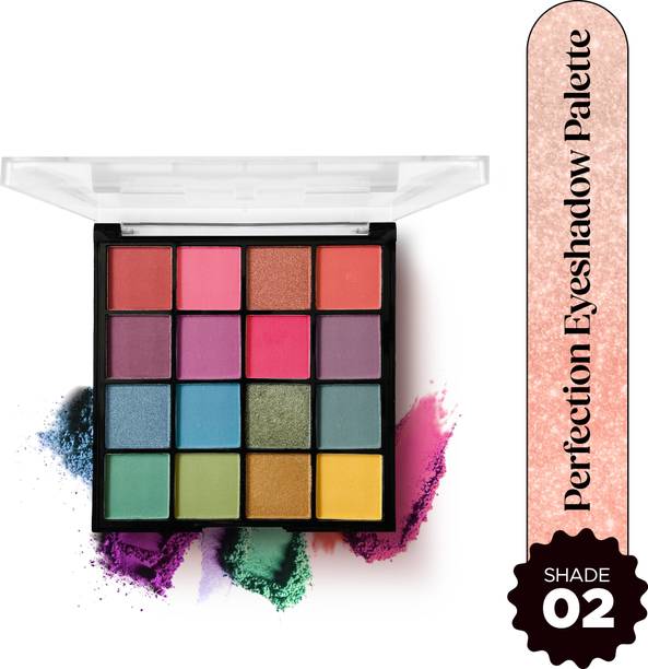 Hilary Rhoda Perfection Eyeshadow Palette |Highly Pigmented Eyeshadow |Matte & Shimmer Finish 20.8 g