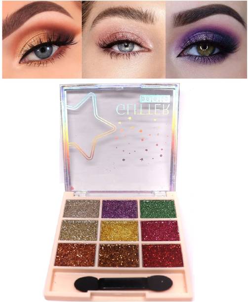 Arcanuy SHINY GLITTER GEL EYESHADOW PALETTE 10 g