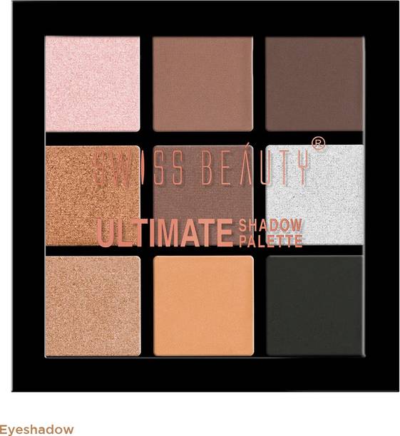 SWISS BEAUTY Ultimate Eyeshadow Palette 9 Colors 6 g