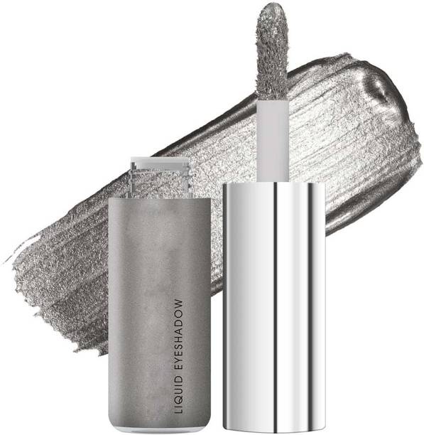 GABBU Grey Metallic Liquid Eyeshadow with Radiant Shimmer Finish 7 g