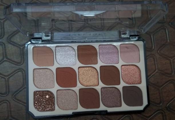 HUZURLU Long-lasting Matte Pressed Powder Eye Shadow 15 g
