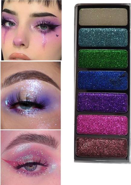YAWI EYE MAKEUP FOR GLITTER MULTI COLOR PALETTE EASY FOR BLENDER 11.26 g