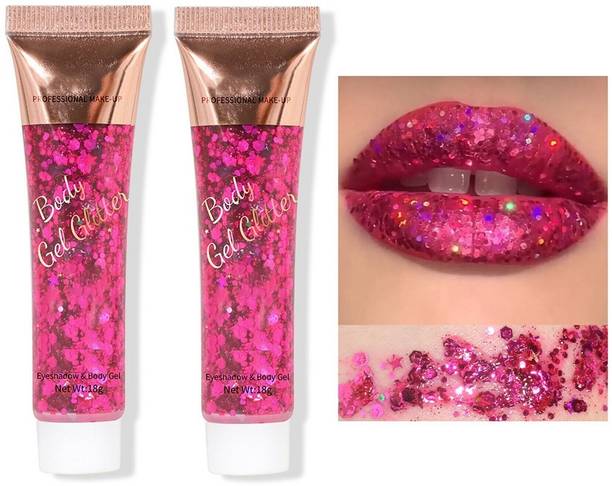 Emijun Glitter Sparkle Glue Tubes, Mini 36 g
