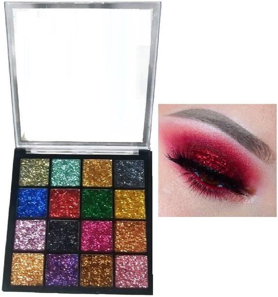 Neycare eyeshadow palette glitter long lasting watreproof 16 shade perfect look 25 g