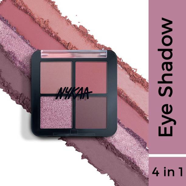 NYKAA Eyes On Me 4 in 1 Quad Eyeshadow Palette Wine & Dine 5g 5 g