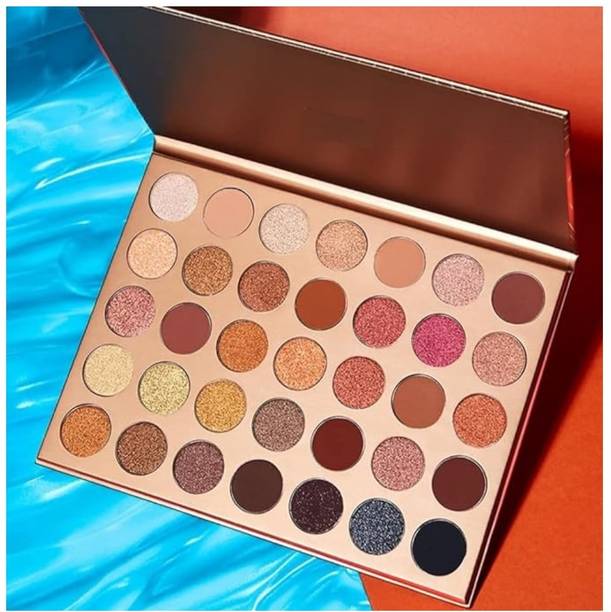 YELGO Original 35 Shades Edition Glitter and Metallic Eye Shades Eyeshadow Palette 35 g