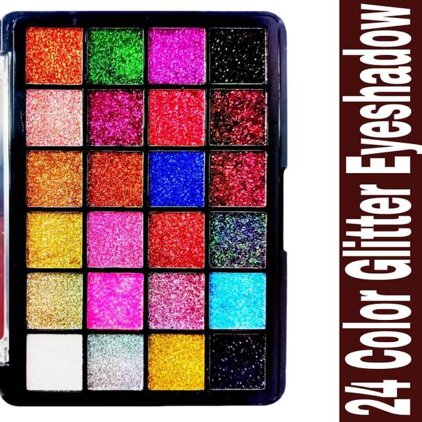 huda.bb 24 Color Glitter Eyeshadow Eye Makeup Can Be A Thousand Makeup 32 g