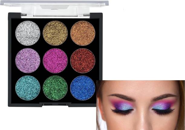 DARYUE Ultra Pigmented Glitter High Shine Eyeshadow Palette 7.65 g
