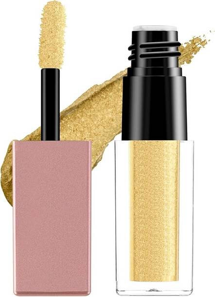Herrlich New Long Lasting Waterproof Gold Liquid Eyeshadow Quick-drying Glitter Shimmer 4 ml