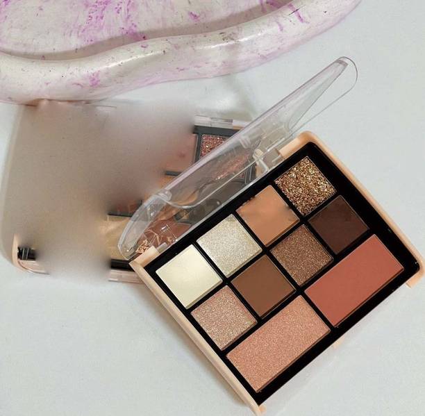 HUZURLU Eyeshadow Color Mattes And Shimmers High Pigmented 25 g