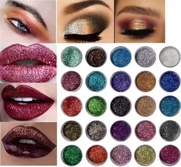 GFSU BEST 25 LOOSE GLITTER POWDER EYESHADOW FOR MULTI USE 50 g