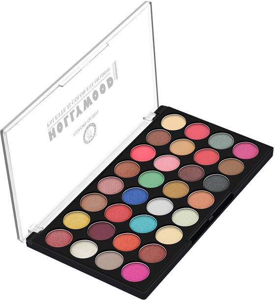 COLORS QUEEN Hollywood 32 Multicolor Matte and Shimmery Eyeshadow Palette 34 g