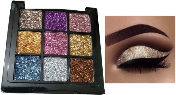 Wonholli Glitter Eyeshadow Palette for Eye Makeup 5.5 g