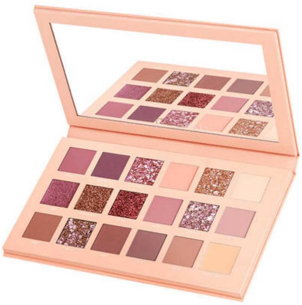 LOVE HUDA Professional 18 Colors Eye Shadow Nude Palette Perfect For Eye Makeup 10 g