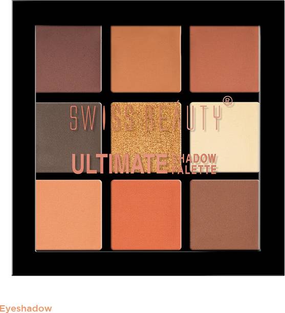 SWISS BEAUTY Ultimate Eyeshadow Palette 9 Colors 6 g