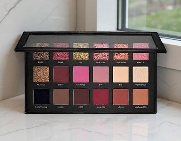 HINSHITSHU Travel Friendly Eyeshadow Palette with Rich Pigmentation 10 g