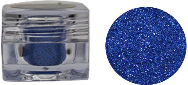 Veoni Belle HD Holographic Dark Blue loose Glitter eyeshadow for eye makeup (5g) 5 g