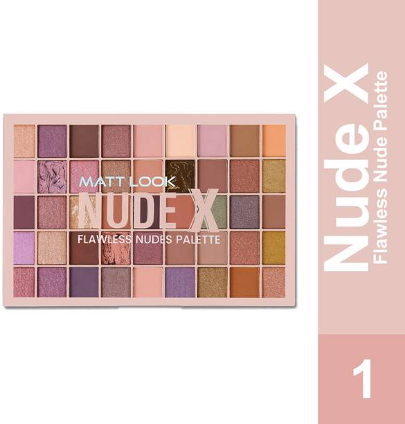 MATTLOOK Nude X Flawless Nude Palette | Easy To Blend | Long Lasting | Eyeshadow Palette 90 g