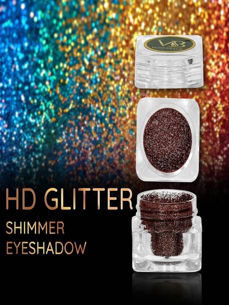 Veoni Belle Waterproof Pigment Shimmering Eyeshadow Loose Glitter Dust for Face & Body 5 g