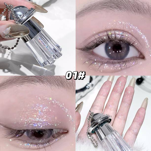 GEGE BEAR Sparkle Glitter Liquid Eyeshadow Waterproof Long Lasting Eye Cosmetics 1.8 g