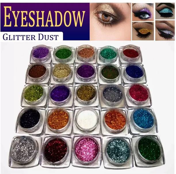Yuency Sparkle Eyeshadow Glitter Powder Eye Makeup - 50 g