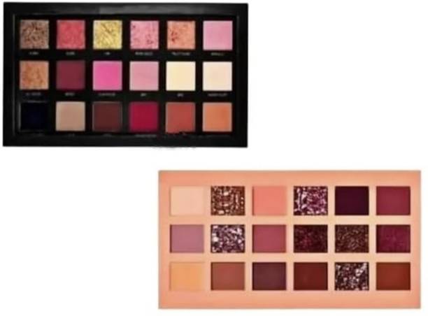 House Of Huda Waterproof 18 Colors Rose Gold and Nude 18 Shade Palette Stunning 36 colors 200 g