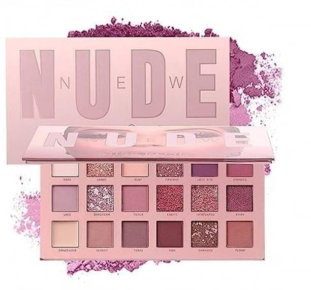 ASH BY LA OTTER Nude Eyeshadow Palette with 18 colours 18 g