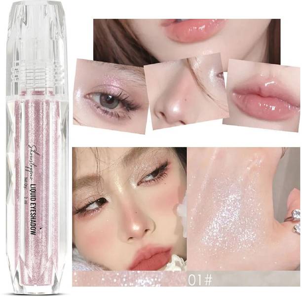 Yuency Liquid Eyeshadow | Waterproof | Smooth Glide Formula | Highly Pigmented 2 ml