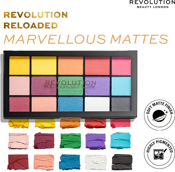 Makeup Revolution Revolution Reloaded Marvellous Mattes Eyeshaow Palette 16.5 g