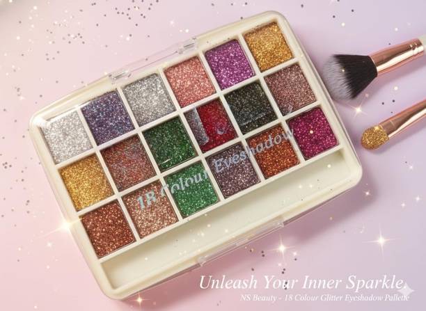 QWLEZ Long And Lasting Glitter Liquid Eyeshadow with High Shine Finish 12 g