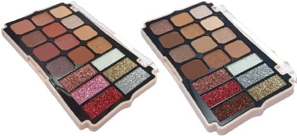 Latixmat Combo Glitter Eyeshadow Color Highly Pigmented Makeup Eyeshadow 42 g