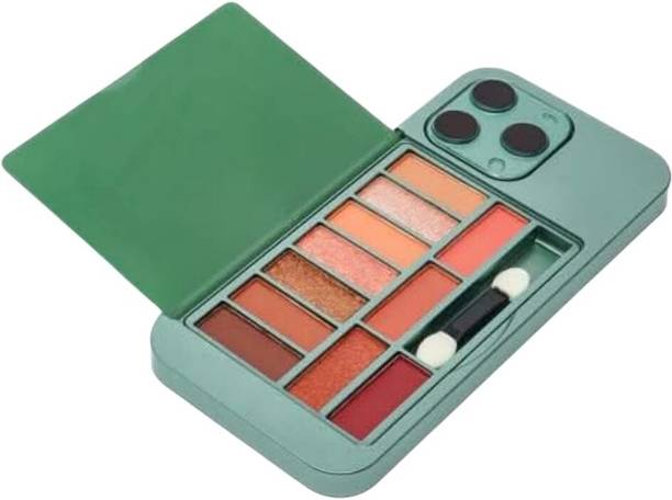 TeraaBliss 9-Color Mini Eyeshadow Palette with Applicator 60 g