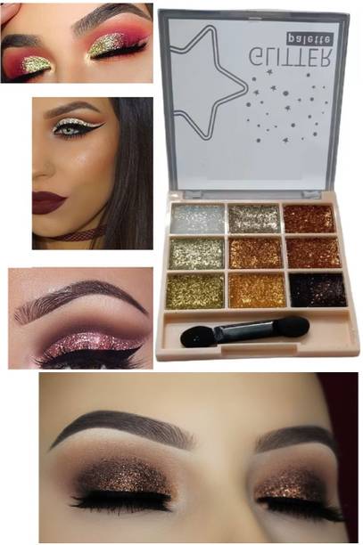 DARVING Ultra Professional Glitter Eyeshadow Palette 10 g