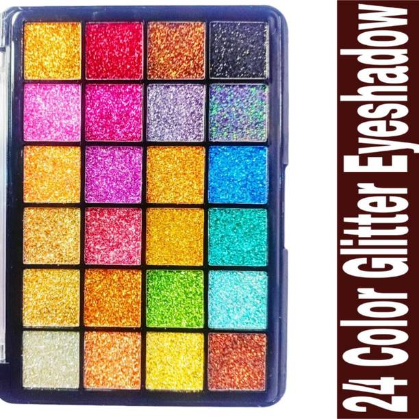 huda.bb 24 Color Glitter Eyeshadow Eye Makeup Can Be A Thousand Makeup 32 g