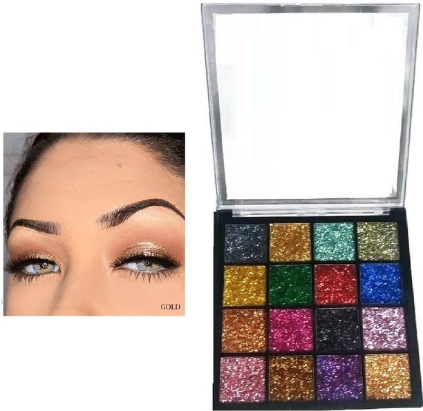 Neycare NEW COLOR'S SHADE GLITTER EYESHADOW PALETTE PACK OF 1 25 g