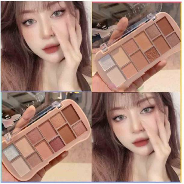 Emijun 12 Shade Ultra Pigmented Smoky Eyes Eyeshadow COMBO 31 g
