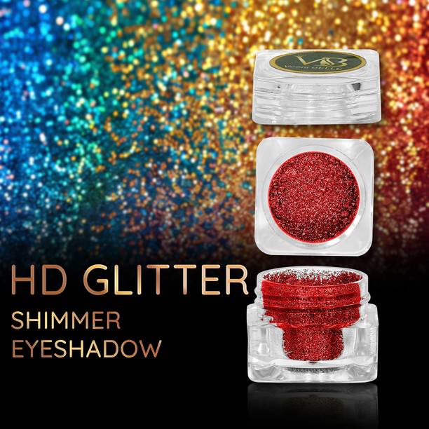 Veoni Belle Waterproof Pigment Shimmering Eyeshadow Loose Glitter Dust for Face & Body 5 g