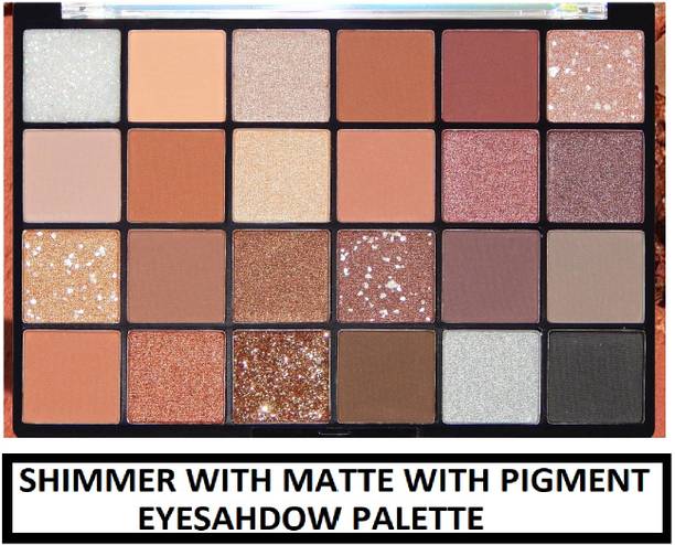 मैरीविले new eyeshadow palette nude with dark color shade palette pack of 1 18 g
