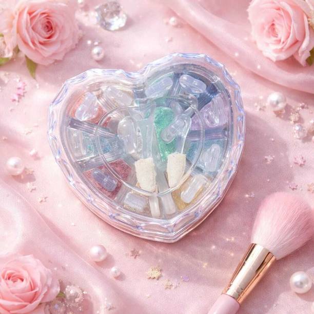 SIZLLIK Heart Shape Eyeshadow with silky shine 12 g