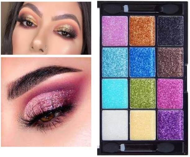 Luipui BEST LONG LASTING GLITTER EYESHADOW PALETTE 21 g