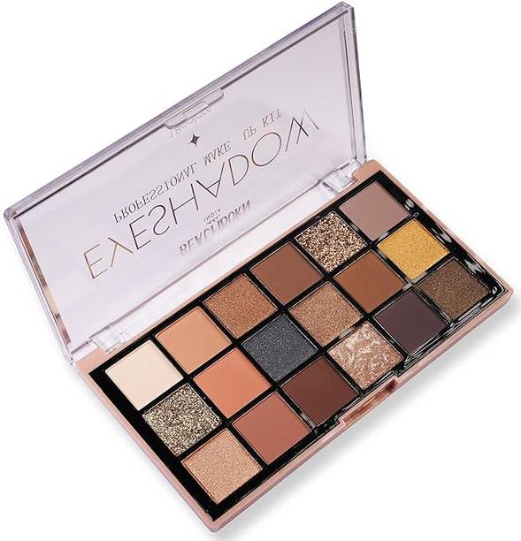 BEACHBORN INDIA Professional Makeup Eyeshadow Palette Matte All In One Makeup 18 Color Pallete 36 g