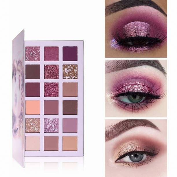HUDA QUEEN Rose Gold and Nude Eye Palette with 36 Colors for Elegant Styles