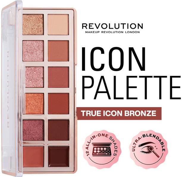 Makeup Revolution The True Icon Bronze Eyeshadow Palette 8.4 g