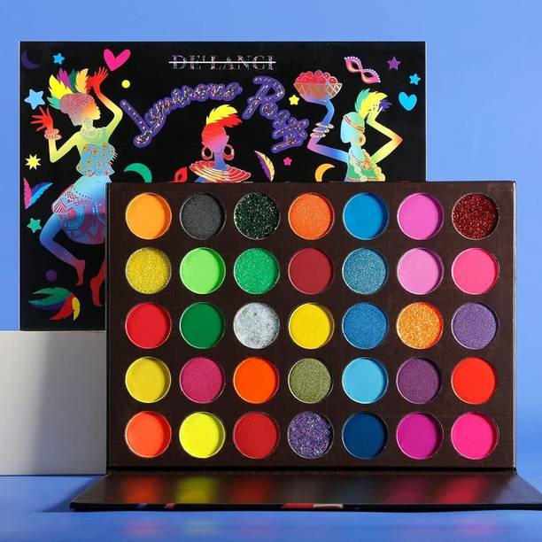 banira 35 Color SHINNING QUEEN Eyeshadow Palette Glow in the Dark 20 g