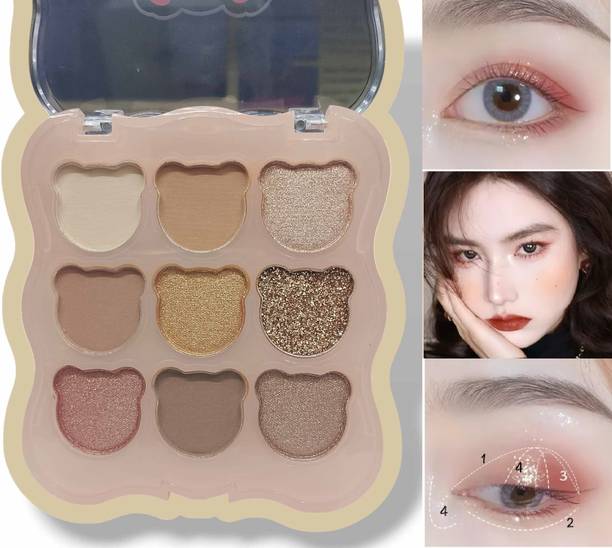 GULGLOW99 korean eye glitter shadow Natural Waterproof Long Lasting glitter eyeshadow 9 12 g