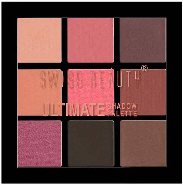 स्विस ब्यूटी Ultimate 9 Pigmented Colors Eyeshadow Palette 6 g