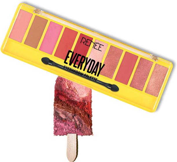 Renee Everyday Eyeshadow, Long Lasting & Non-Creasing, SPF 30, Skincare Infused Makeup 10 g